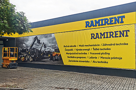 Logo + reklamní banner