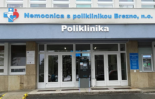 Letter D offset from wall