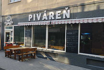 Polystyrenové logo pivovaru