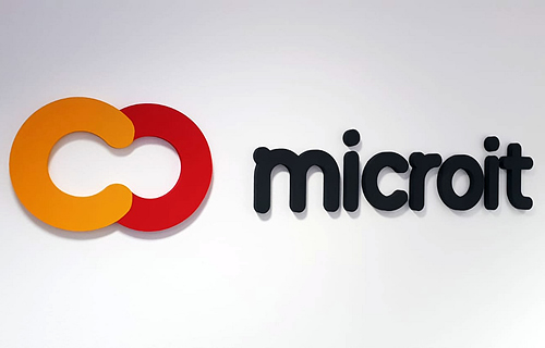 3D backlit plastic logo - illuminated sign