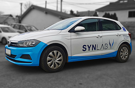 Reklamní polep vozidla