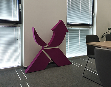 Samostatně stojící 3D logo